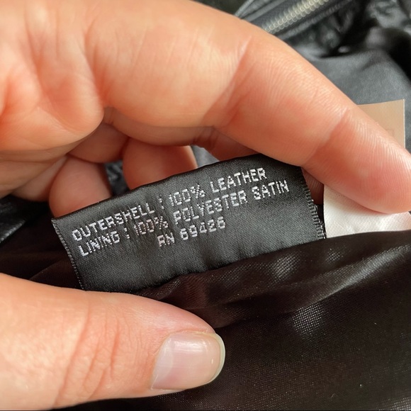 Vintage Wilsons Maxima Leather Mini Skirt - Picture 8 of 8